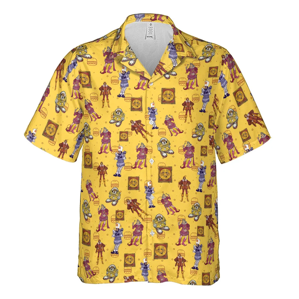 Vintage Burger King Commercial 1980 Hawaiian Shirt - 2