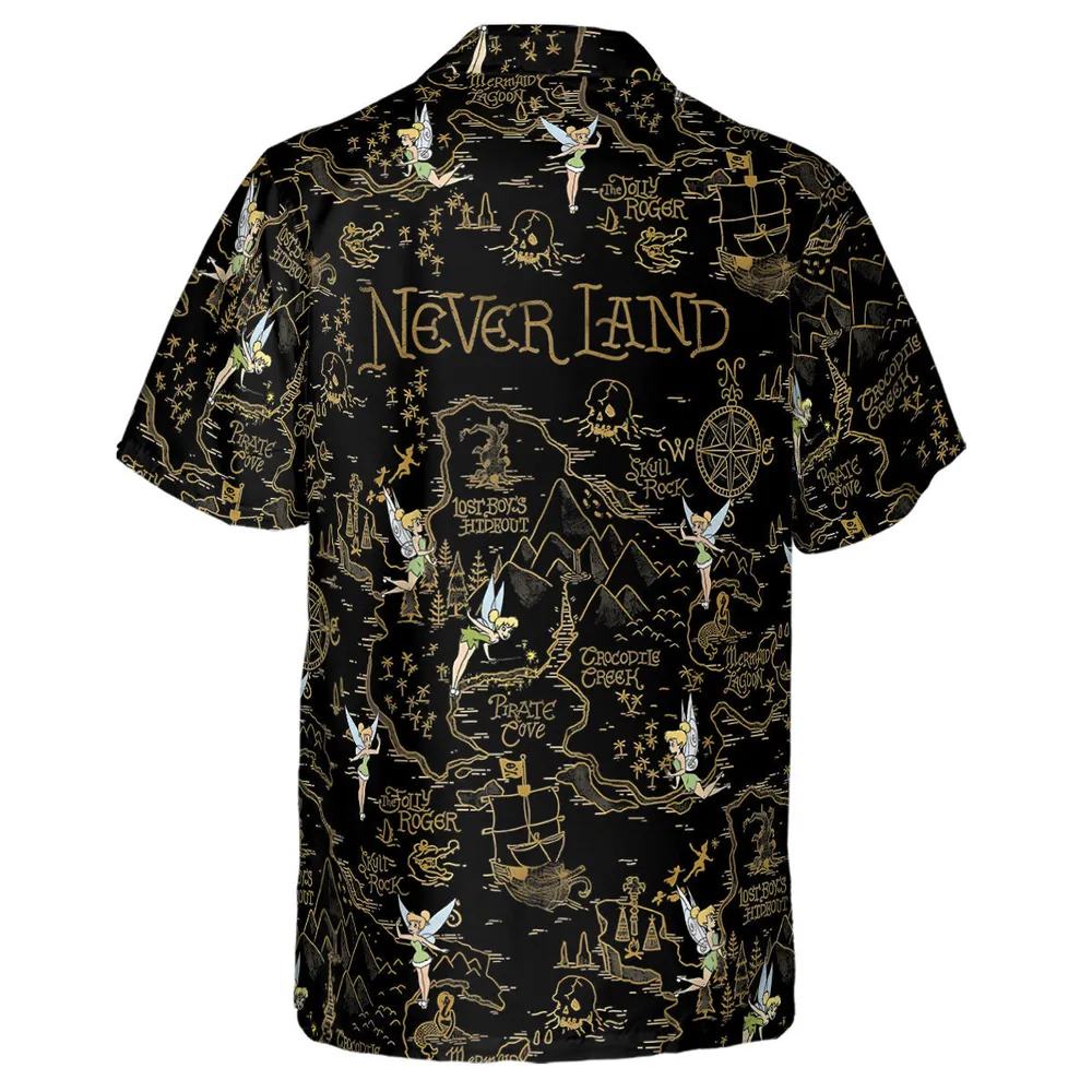 Finding Neverland Tinker Bell Hawaiian Shirt - 3