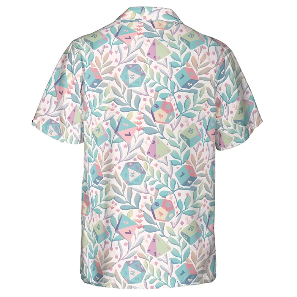 Dice Flower Soft DnD Hawaiian Shirt - 3