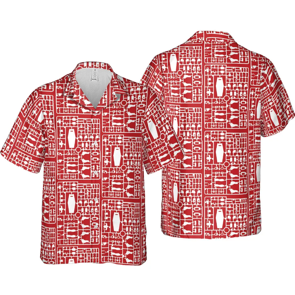 Gundam Runner Hawaiian Shirt - 4