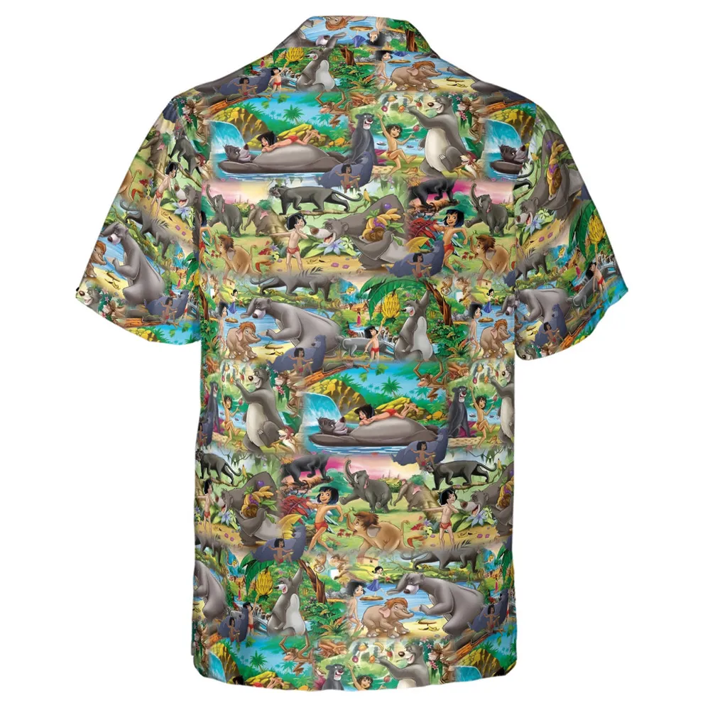 The Jungle Book Rudyard Kipling Seamless Hawaiian Shirt - 3