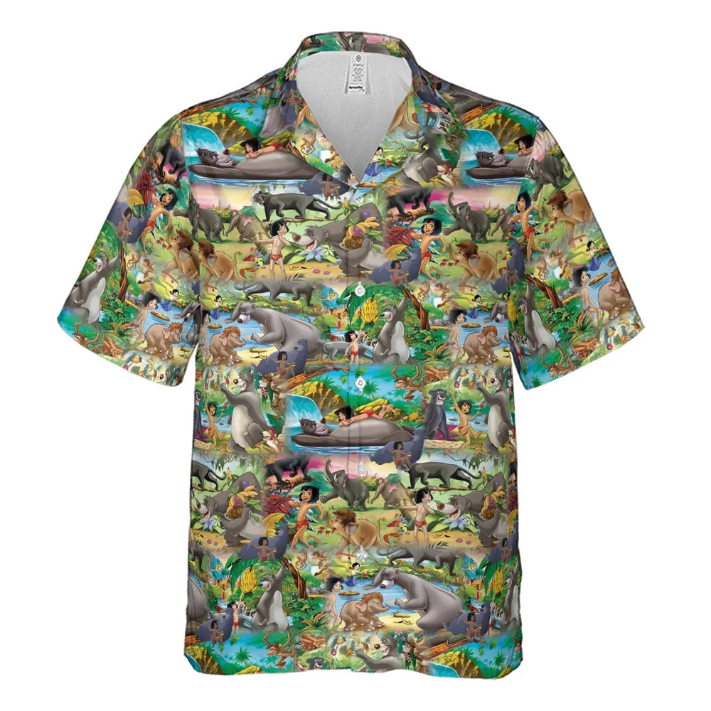 The Jungle Book Rudyard Kipling Seamless Hawaiian Shirt - 2
