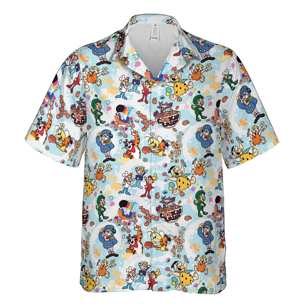 Cereal Favs Large Scale Hawaiian Shirt - 2