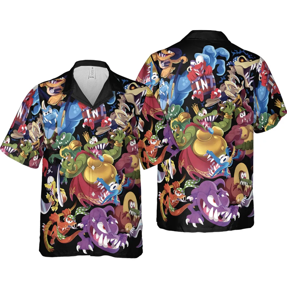 Krem Krew Donkey Kong Hawaiian Shirt - 4