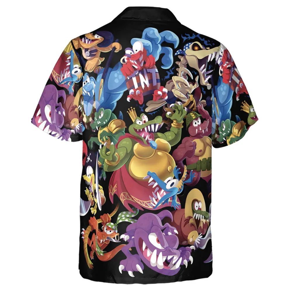 Krem Krew Donkey Kong Hawaiian Shirt - 3