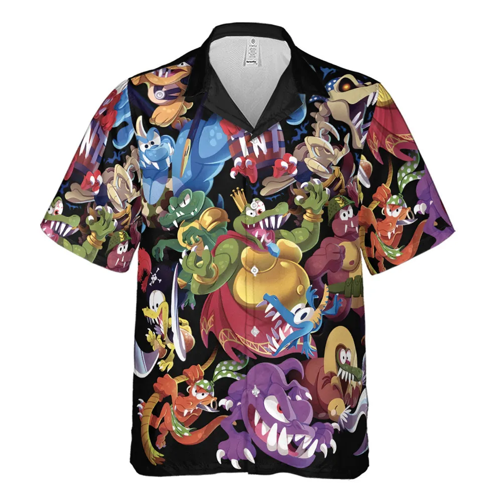 Krem Krew Donkey Kong Hawaiian Shirt - 2