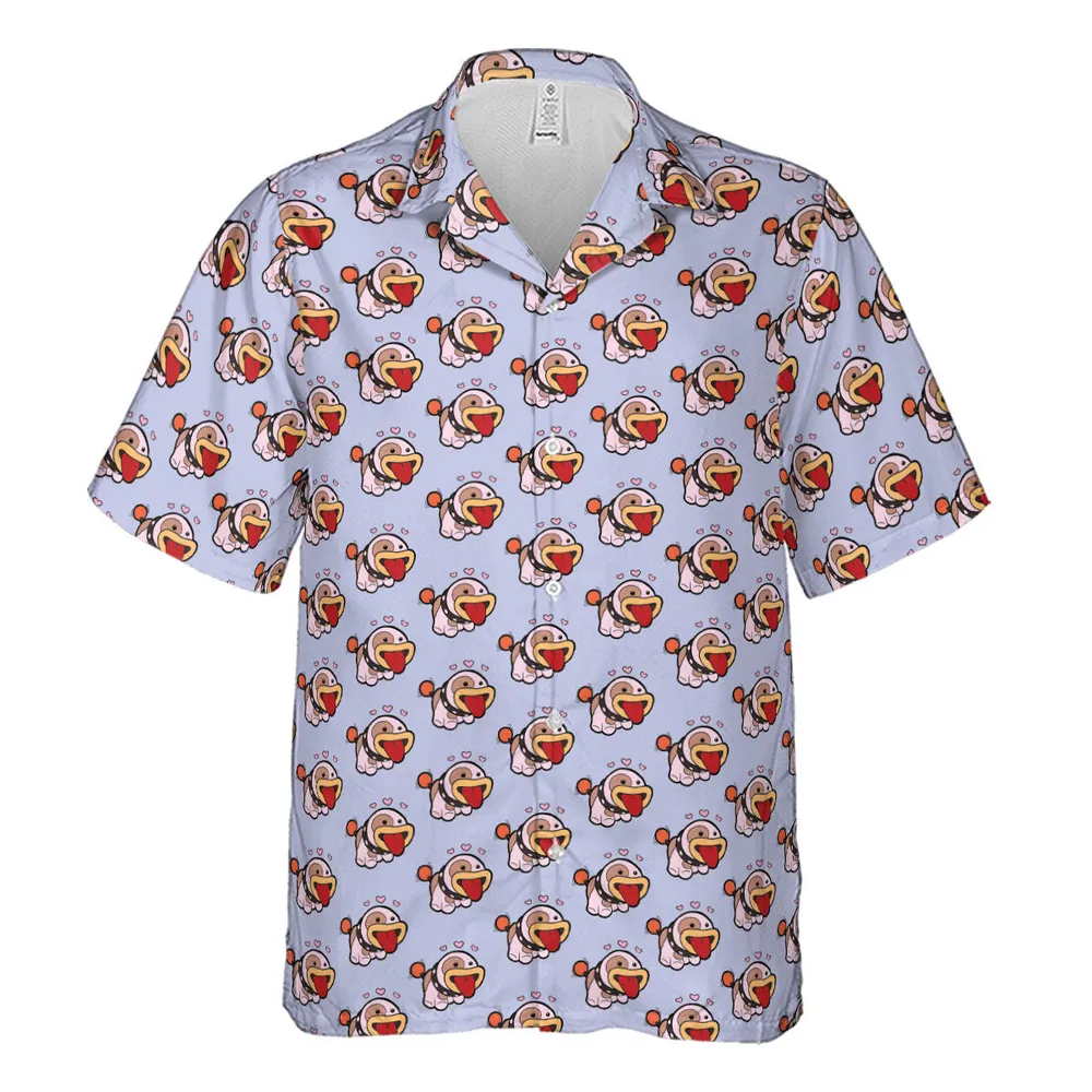 Poochy From Super Mario Hawaiian Shirt - 2