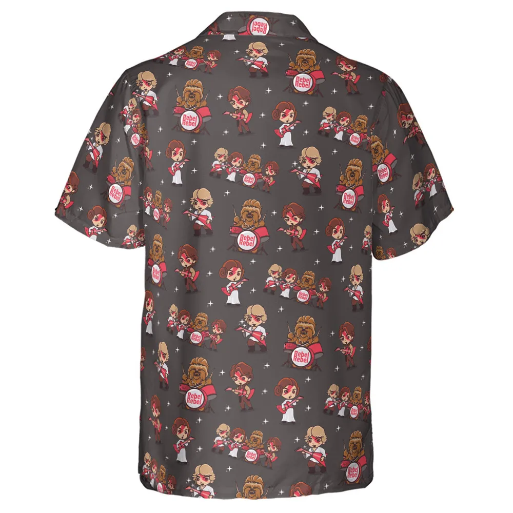 Rebel Band Star Wars Hawaiian Shirt - 3