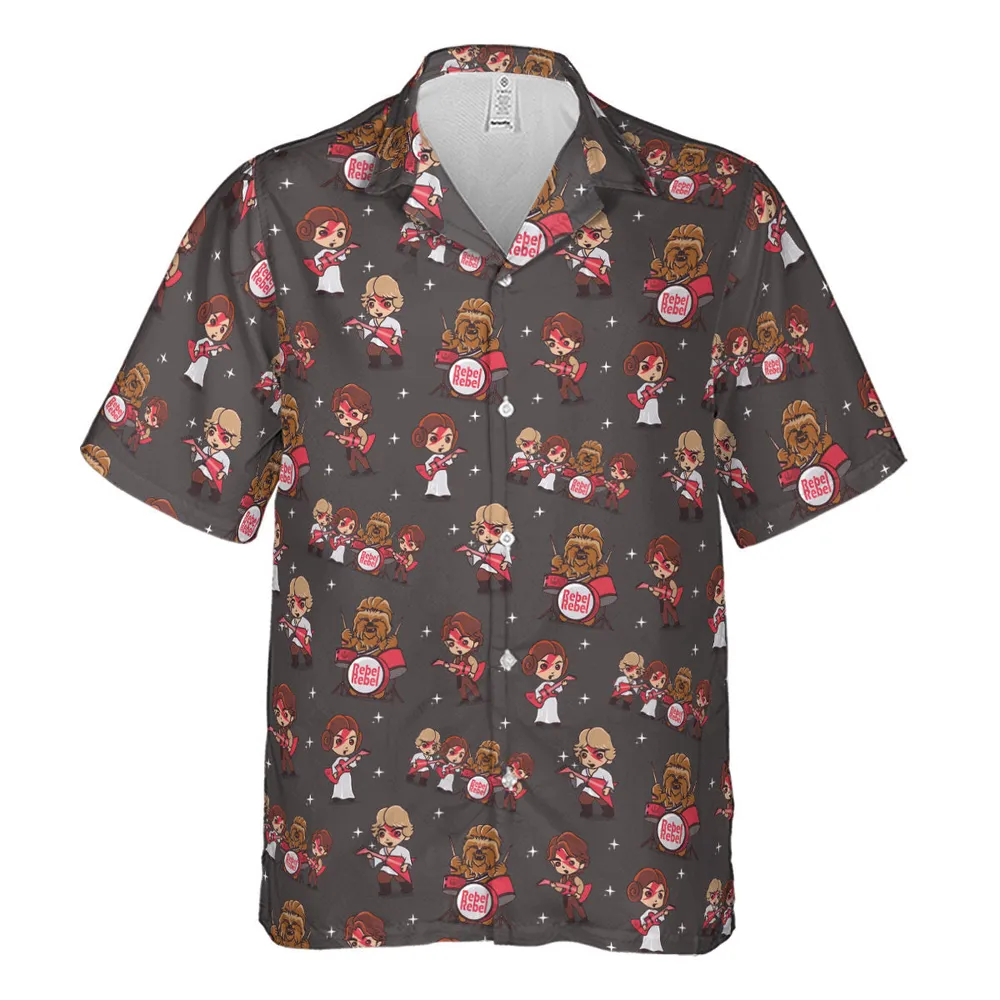 Rebel Band Star Wars Hawaiian Shirt - 2