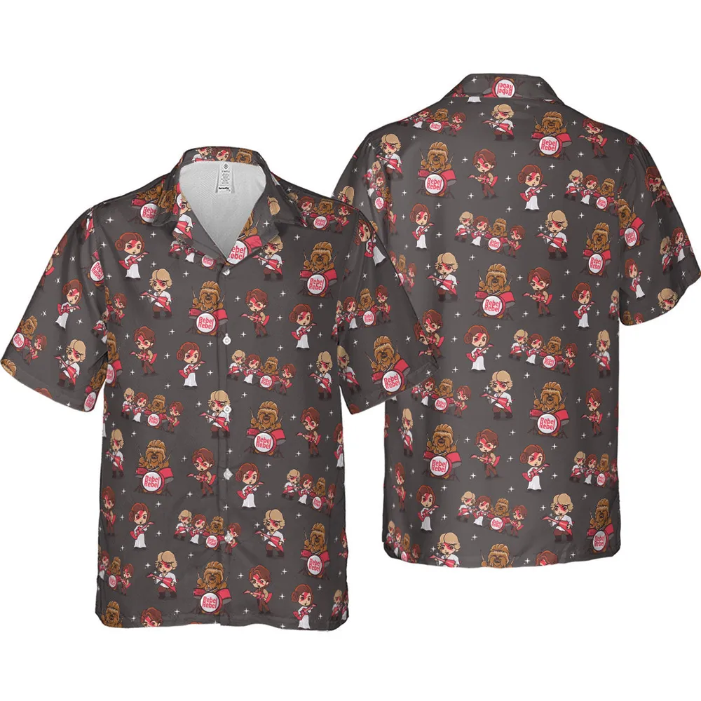 Rebel Band Star Wars Hawaiian Shirt - 4