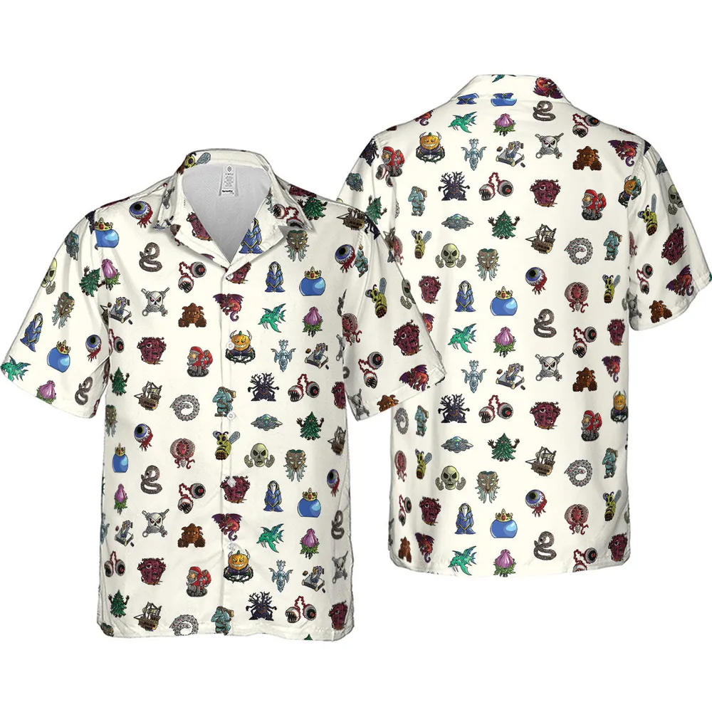 Terrarias All Bosses Terraria Hawaiian Shirt - 4