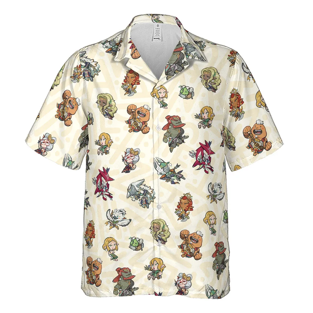 Link Look The Legend of Zelda Hawaiian Shirt - 2