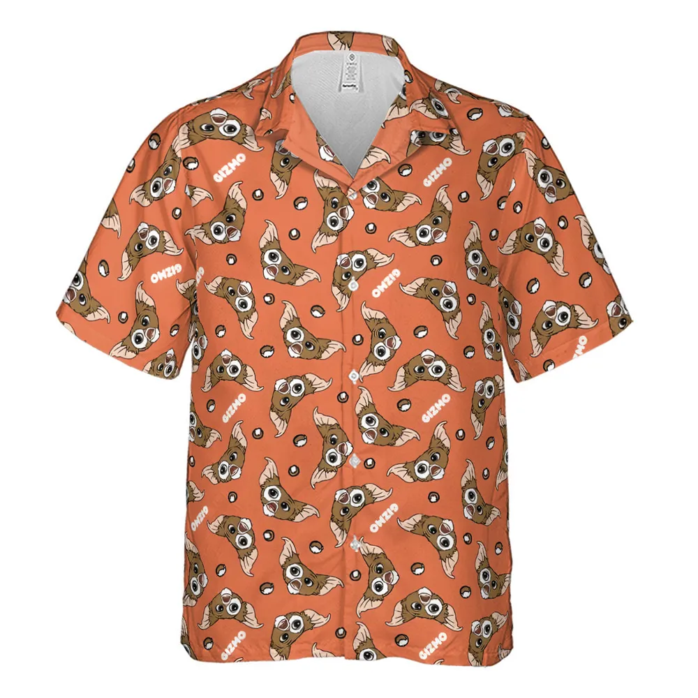 Gremlins Gizmo Head Toss Hawaiian Shirt - 2