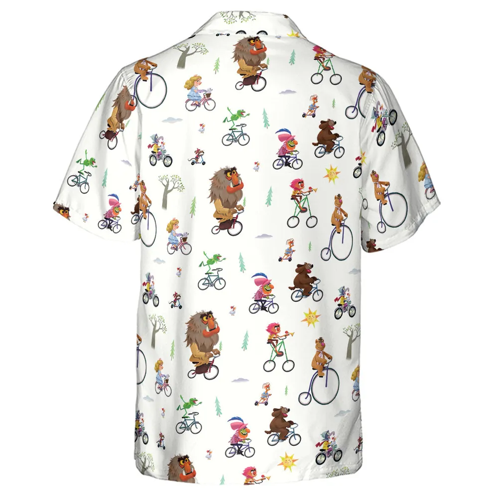 The Muppet Movie Bike Scene Hawaiian Shirt - 3