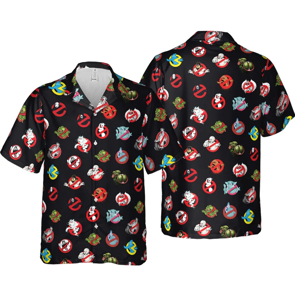 No Ghost Exists Ghostbusters Hawaiian Shirt - 4