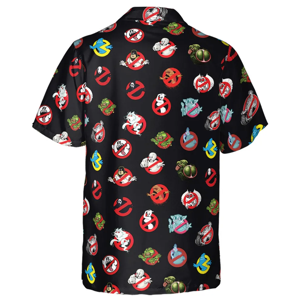 No Ghost Exists Ghostbusters Hawaiian Shirt - 3