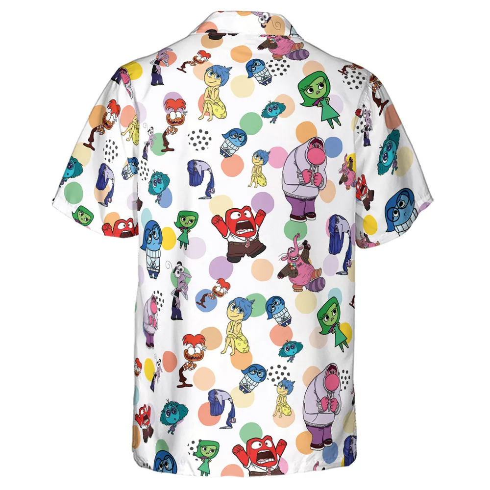 Emotion Characters Inside Out Hawaiian Shirt - 3