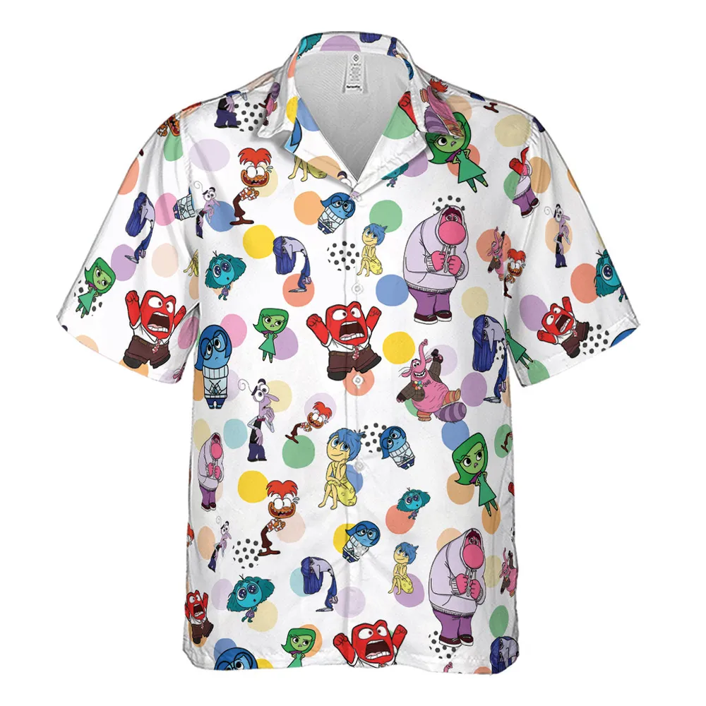 Emotion Characters Inside Out Hawaiian Shirt - 2