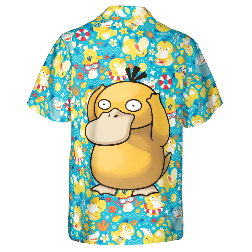 Psyduck Power Pokemon Hawaiian Shirt - 3