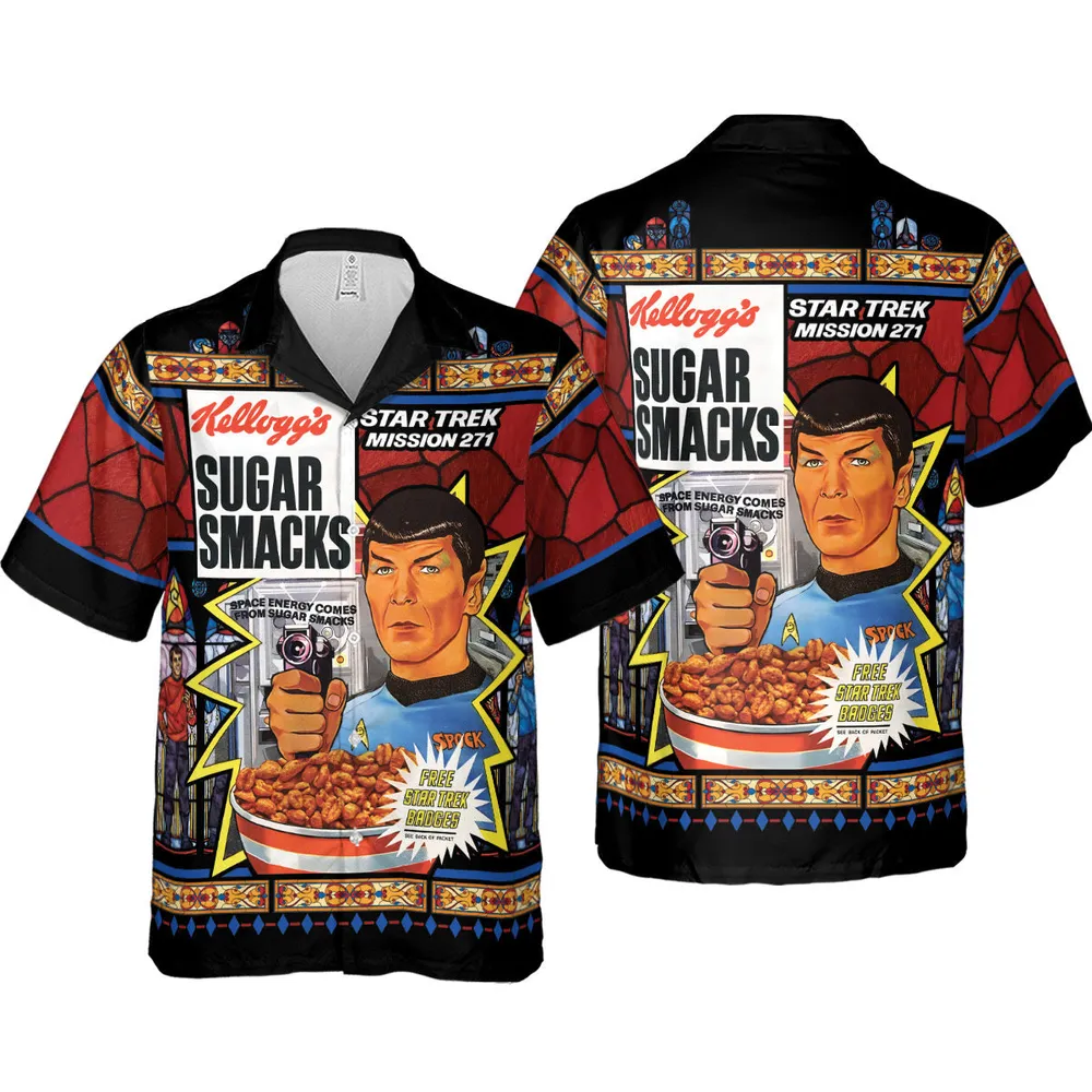 Sugar Smacks Star Trek Hawaiian Shirt - 4