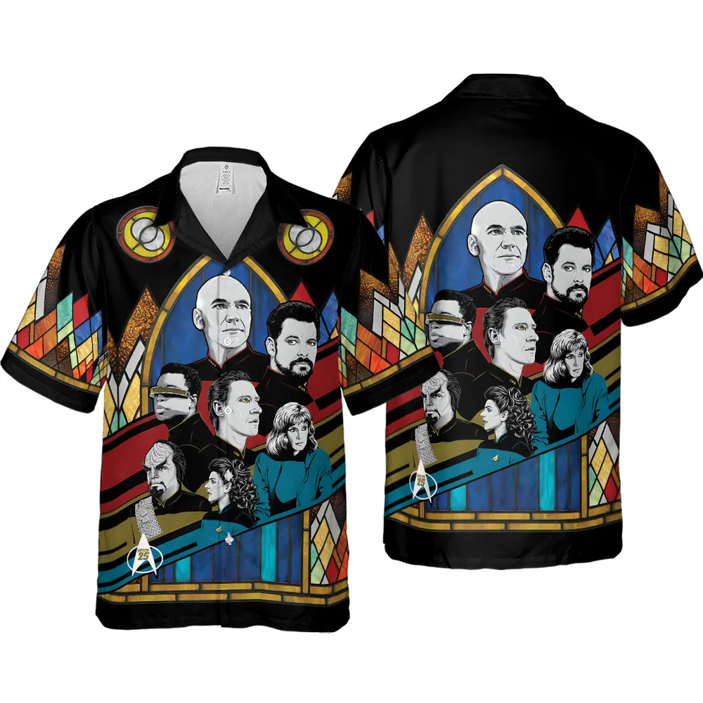 The Next Generation Star Trek Hawaiian Shirt - 4