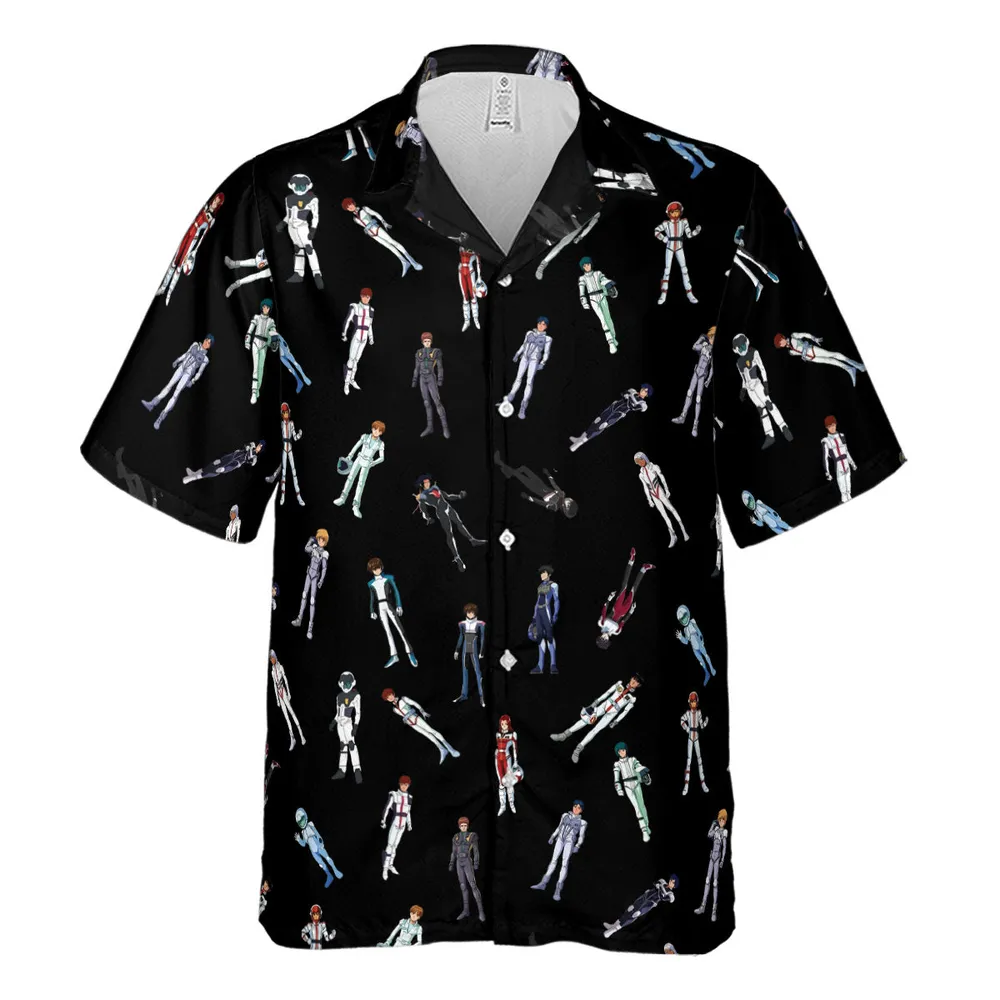 Gundam Pilot Suits Gundam Mobile Hawaiian Shirt - 2