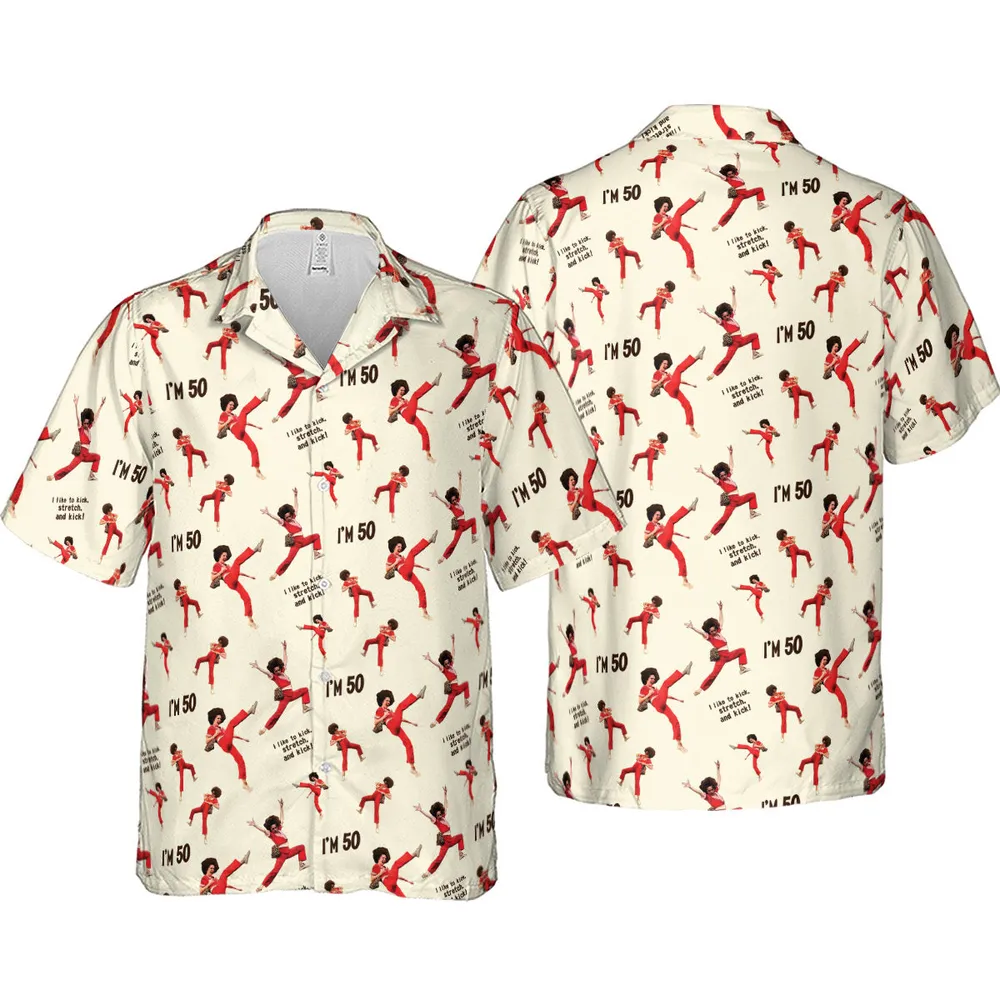 I'm 50 Sally O'Malley SNL Hawaiian Shirt - 4