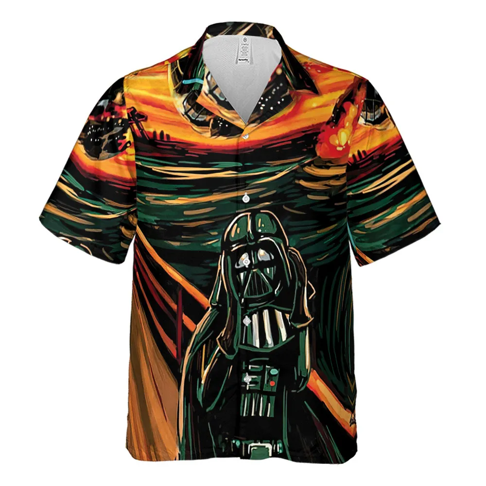 Vader Scream Darth Vader Hawaiian Shirt - 2