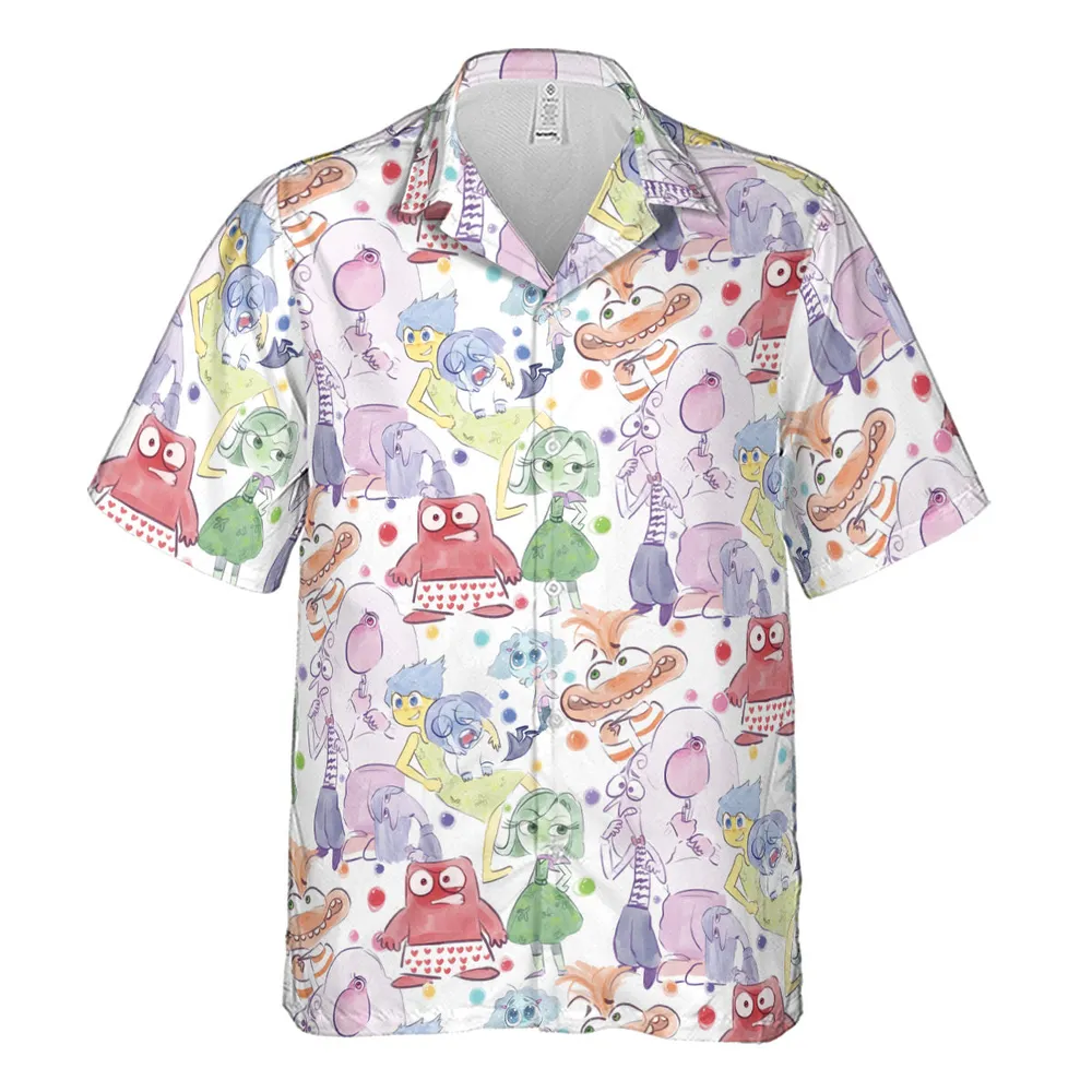 Mood Swing Style Inside Out Hawaiian Shirt - 2