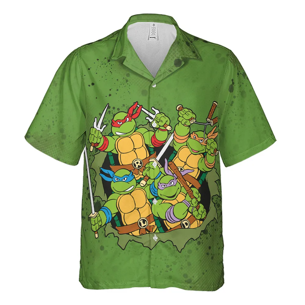 Ninja Style TMNT Hawaiian Shirt - 2