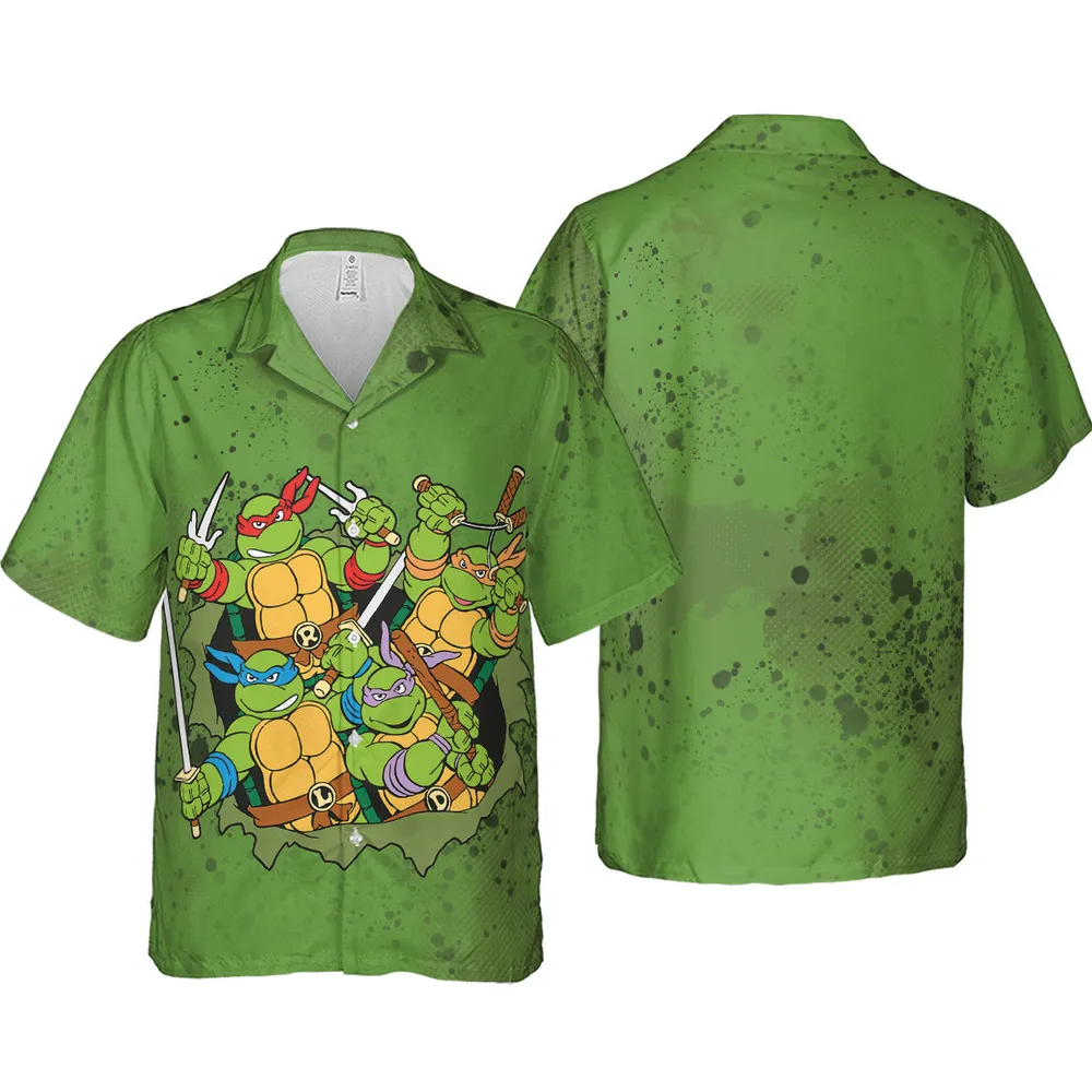 Ninja Style TMNT Hawaiian Shirt - 4