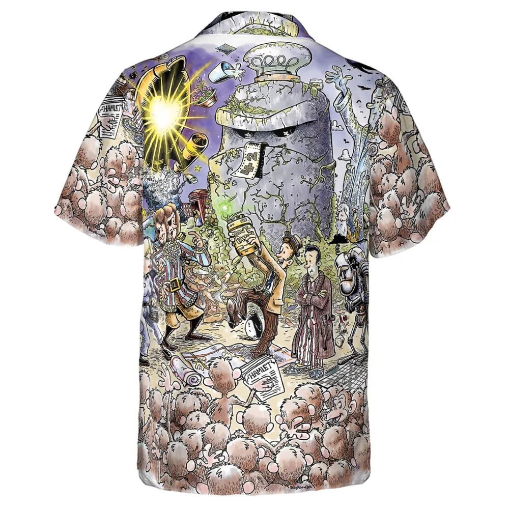 42 Meaning Of Life The Hitchhiker's Guide to the Galaxy Hawaiian Shirt - 3