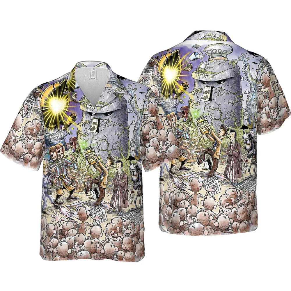 42 Meaning Of Life The Hitchhiker's Guide to the Galaxy Hawaiian Shirt - 4