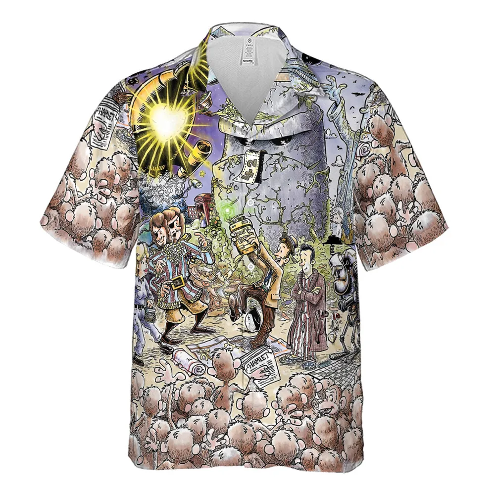 42 Meaning Of Life The Hitchhiker's Guide to the Galaxy Hawaiian Shirt - 2