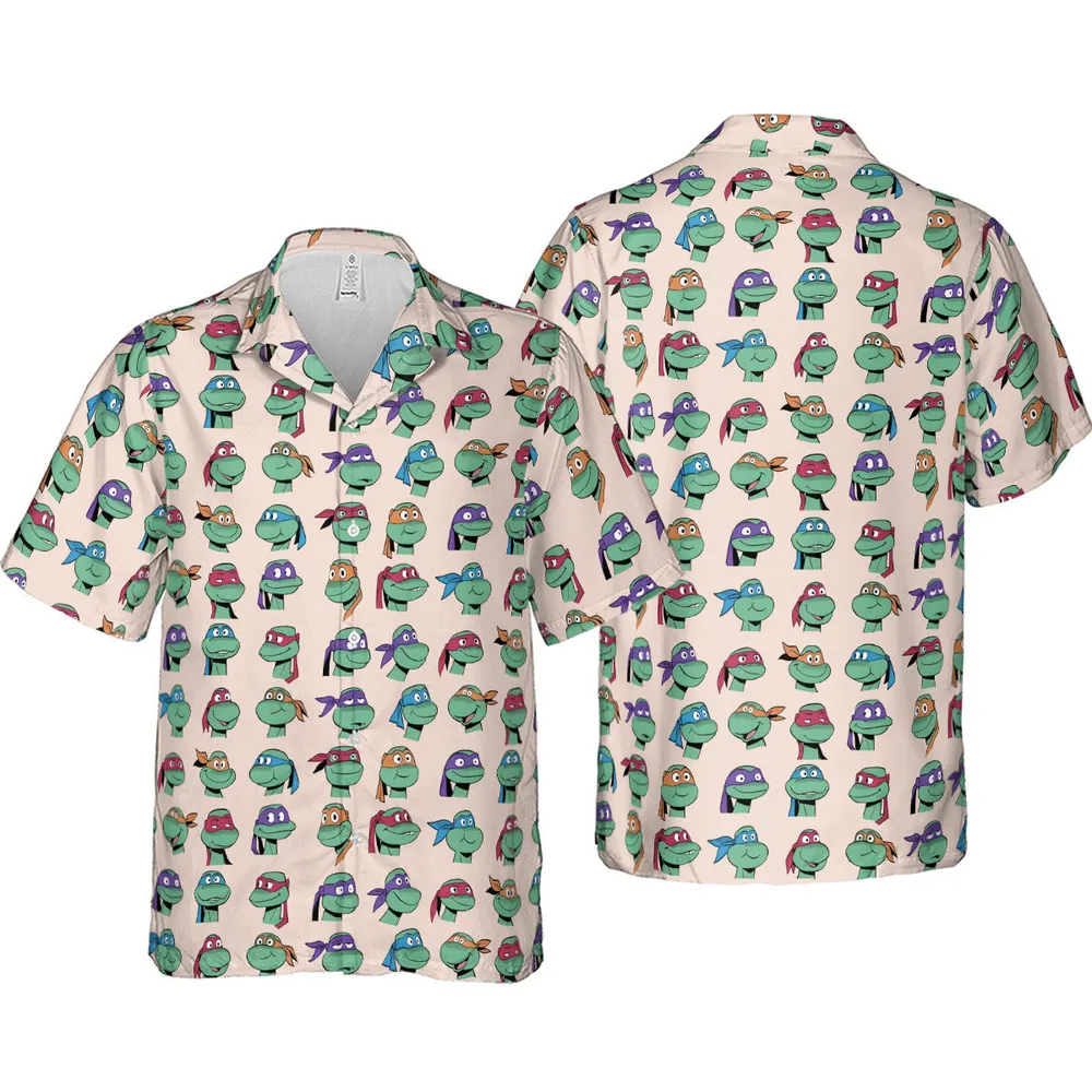 Early Stages TMNT Hawaiian Shirt - 4