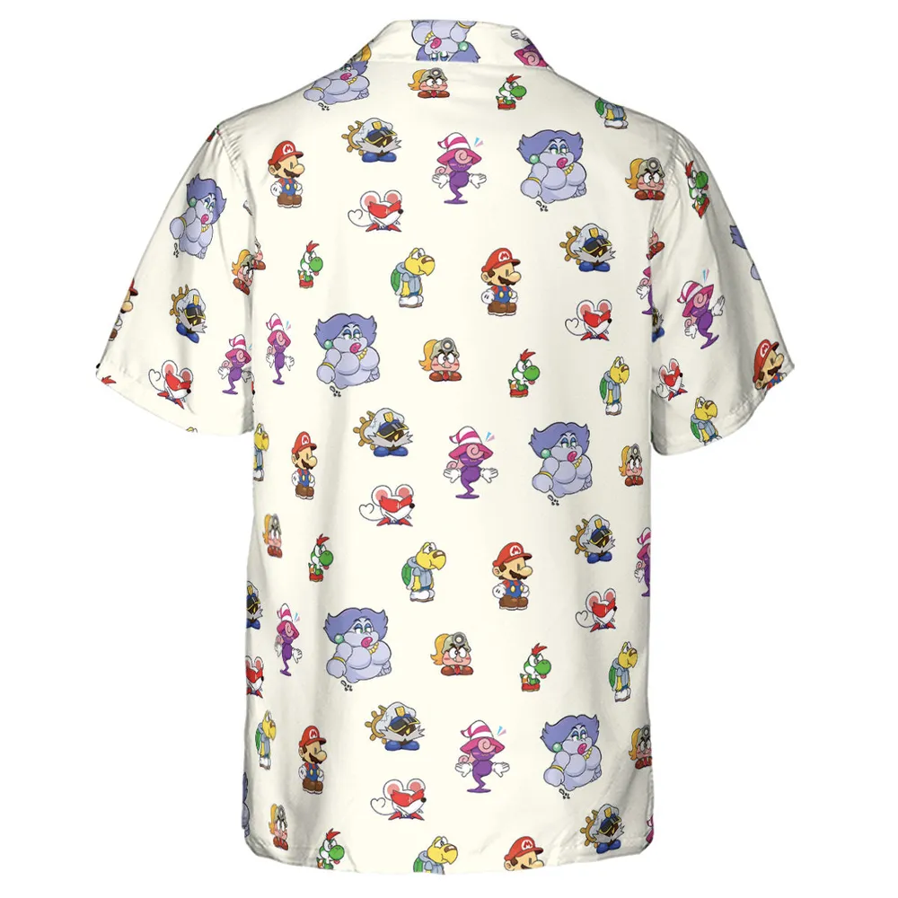 Play In Style Super Mario Hawaiian Shirt - 3