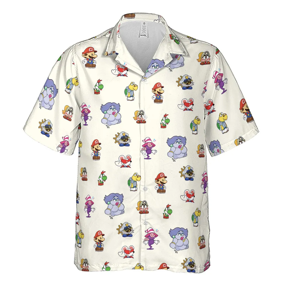 Play In Style Super Mario Hawaiian Shirt - 2