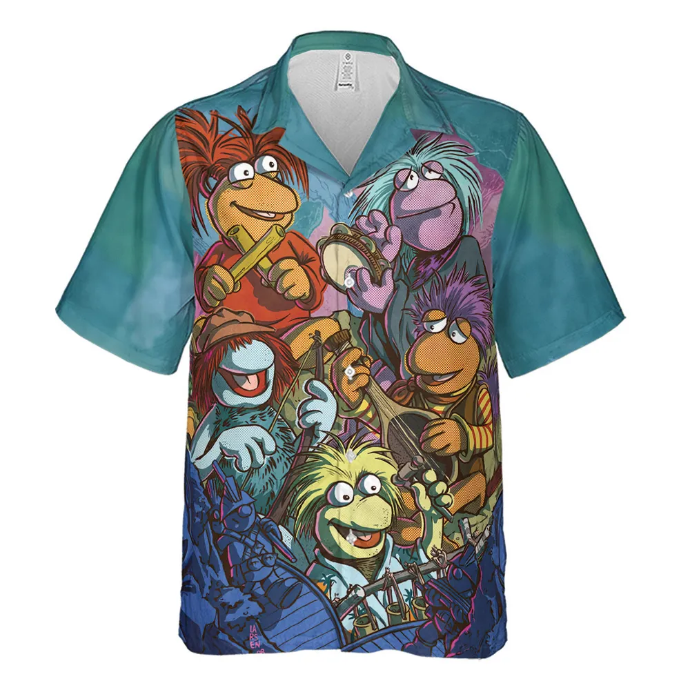 Fraggle Rock Larsen The Muppets Hawaiian Shirt - 2