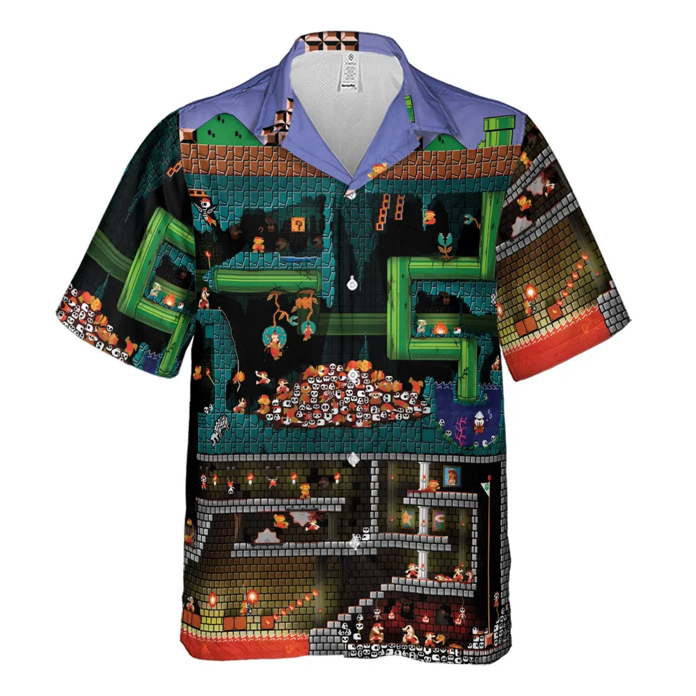 The Pit Super Mario Hawaiian Shirt - 2