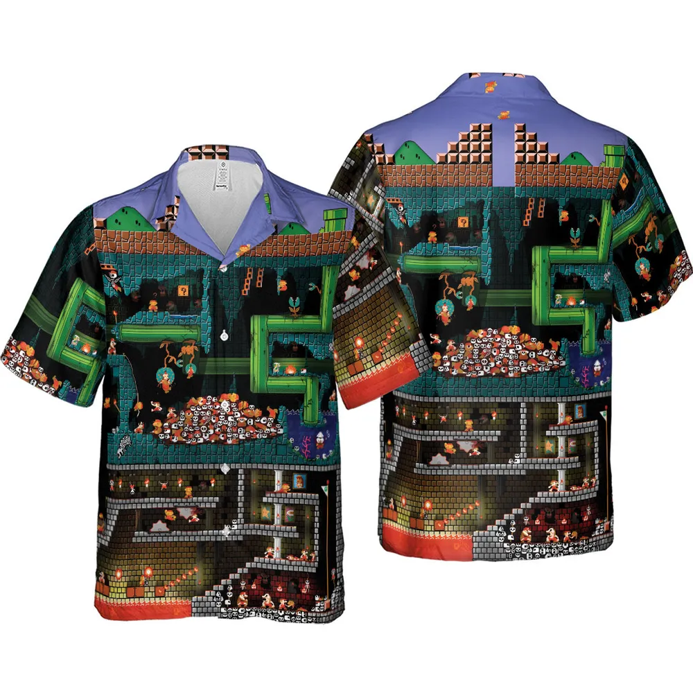 The Pit Super Mario Hawaiian Shirt - 4