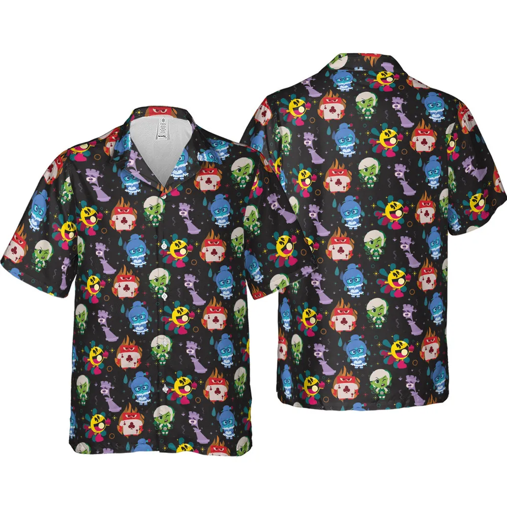 Intensamente Inside Out Hawaiian Shirt - 4