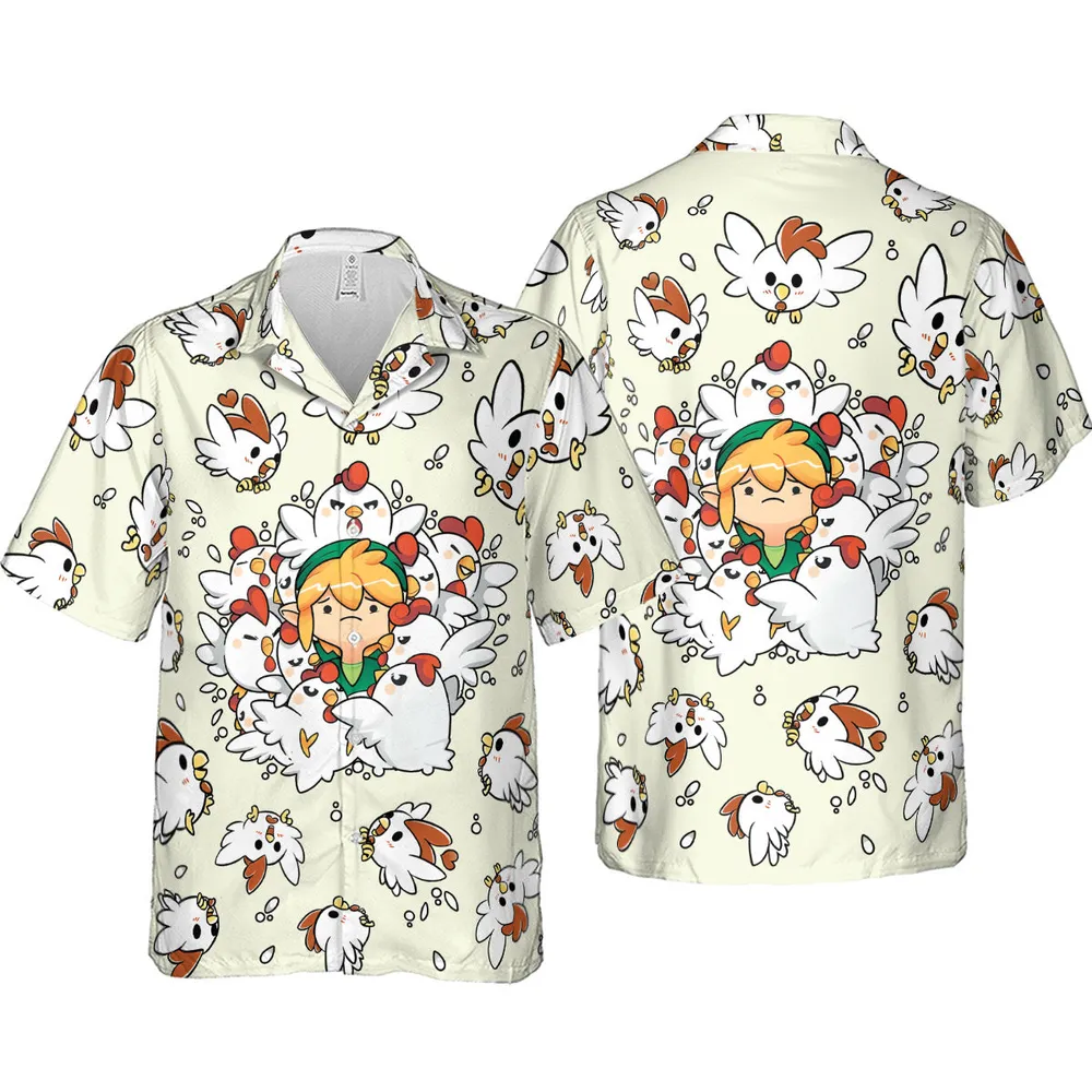 Impossible Situation The Legend of Zelda Hawaiian Shirt - 4