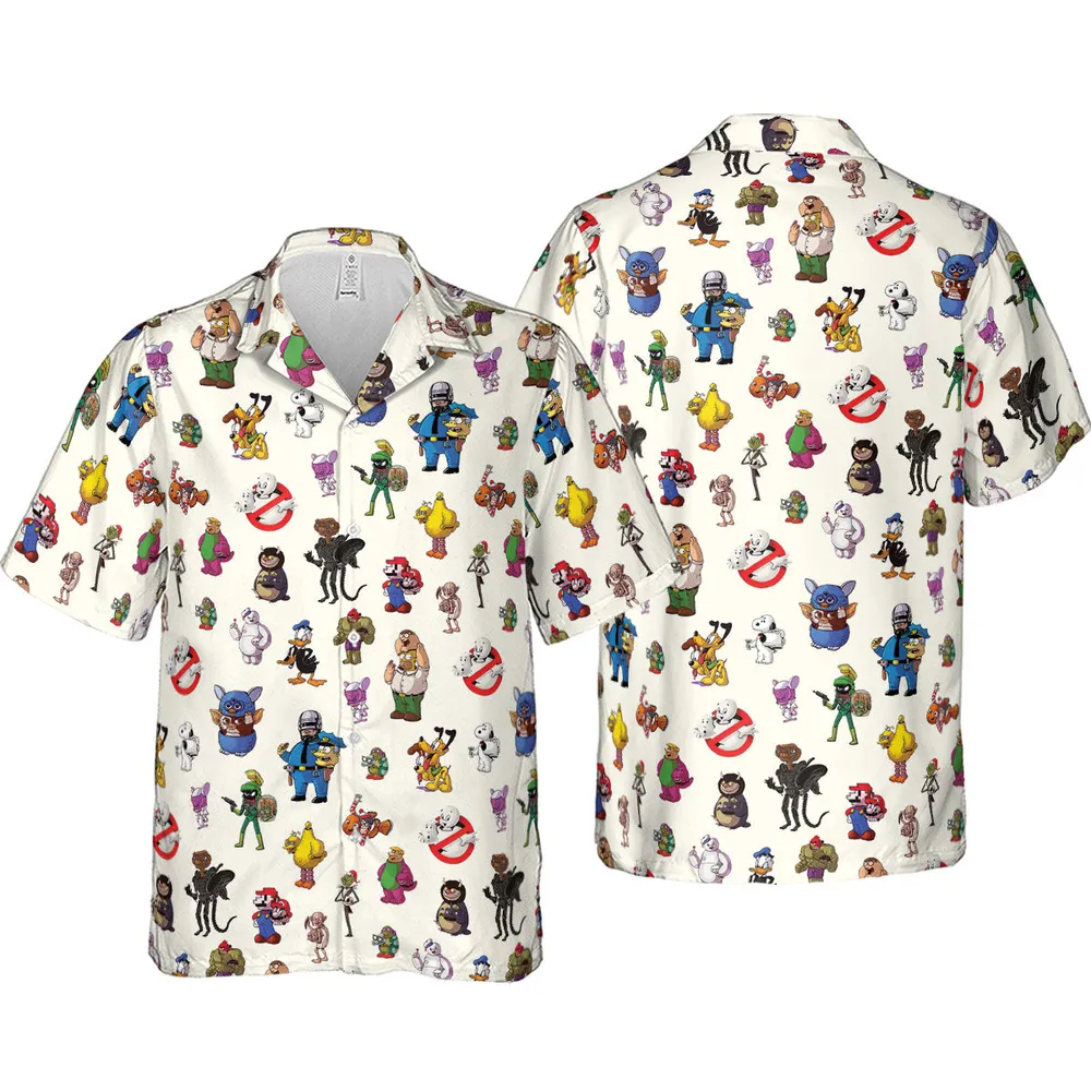 Behind The Face Hawaiian Shirt - 4