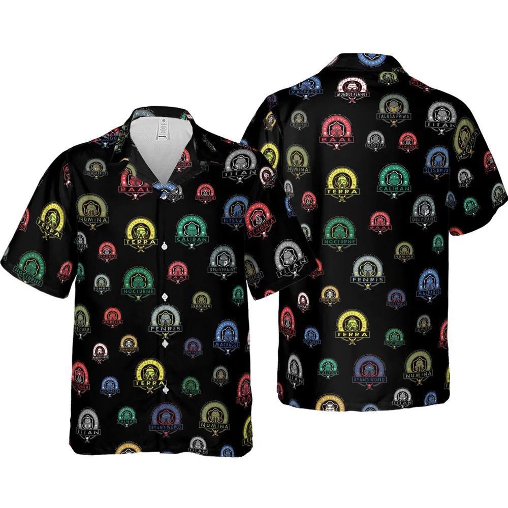WH40K Loyalist Hawaiian Shirt - 4