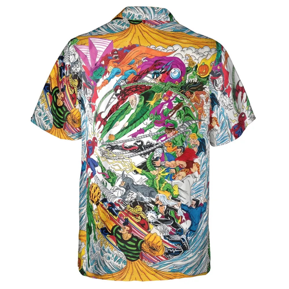 Spidey Sense Spider Man Hawaiian Shirt - 3