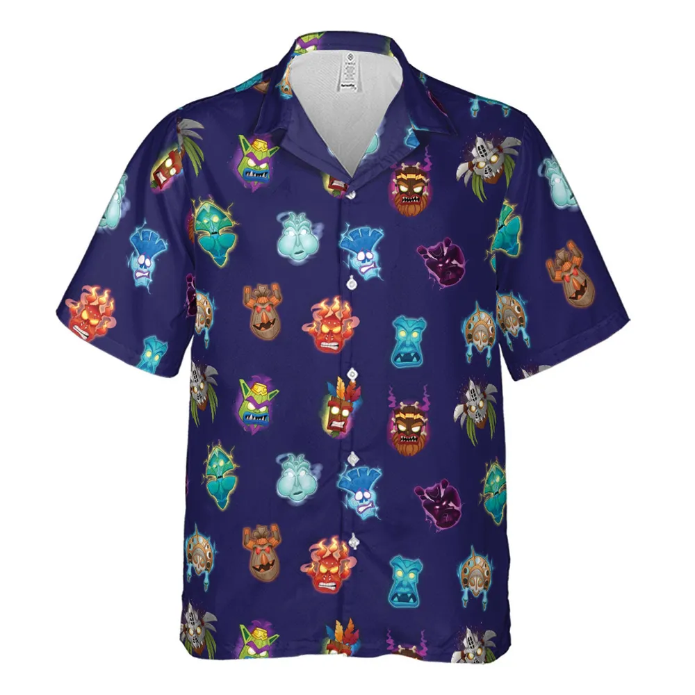 Crash Style Crash Bandicoot Hawaiian Shirt - 2