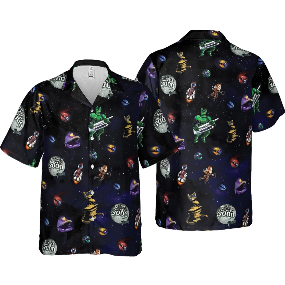 Robot Roll Call MST3K Hawaiian Shirt - 4