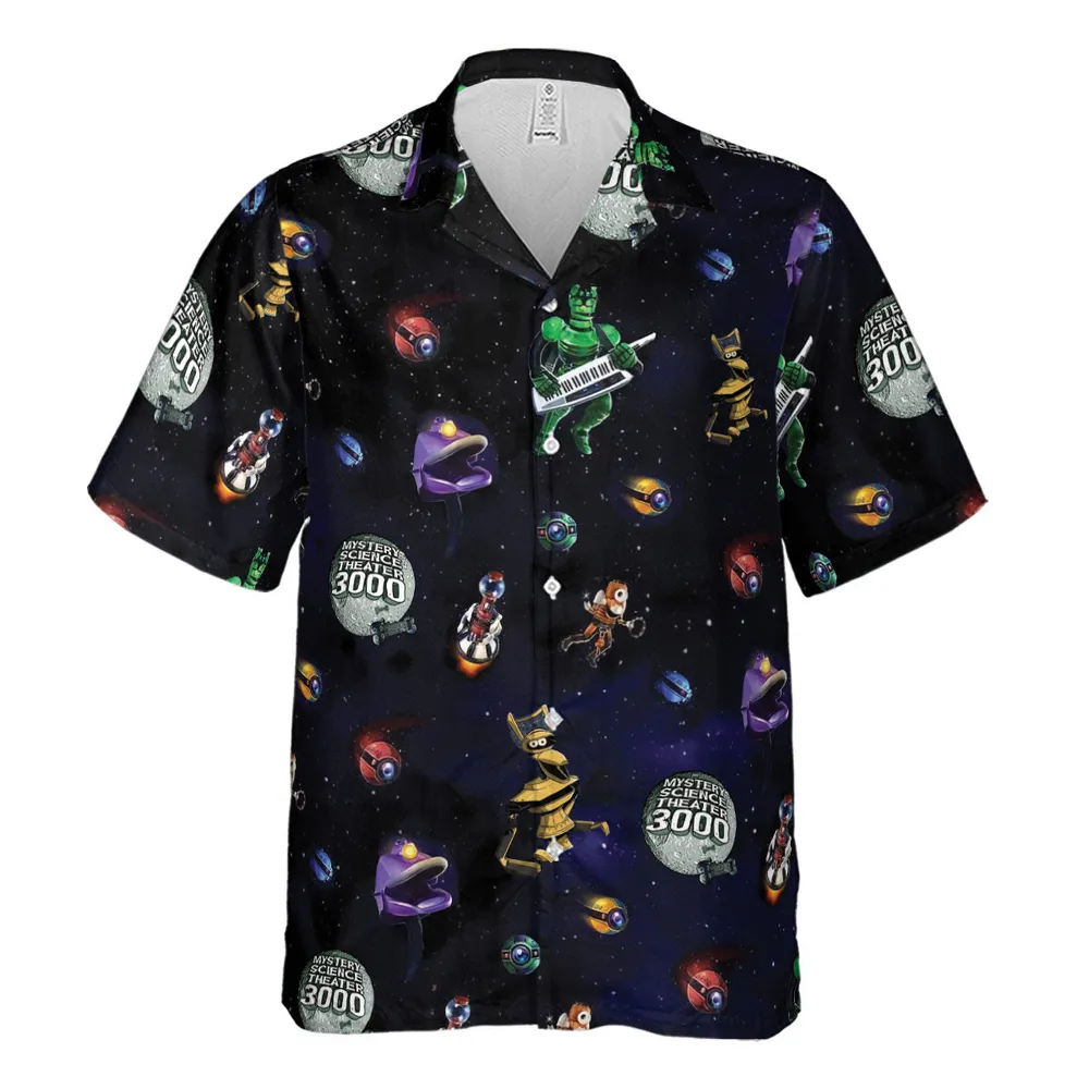 Robot Roll Call MST3K Hawaiian Shirt - 2