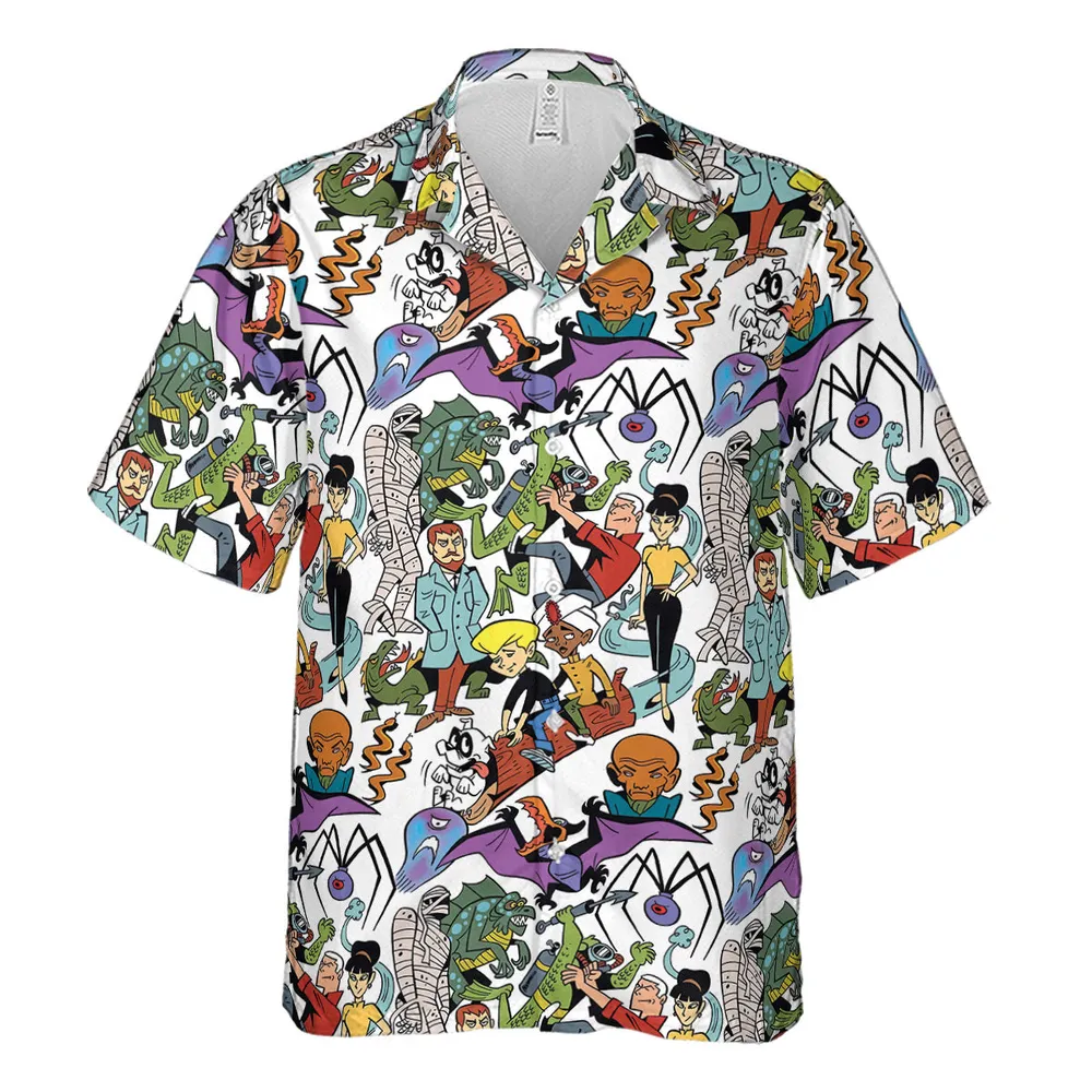 The Adventures Jonny Quest Hawaiian Shirt - 2