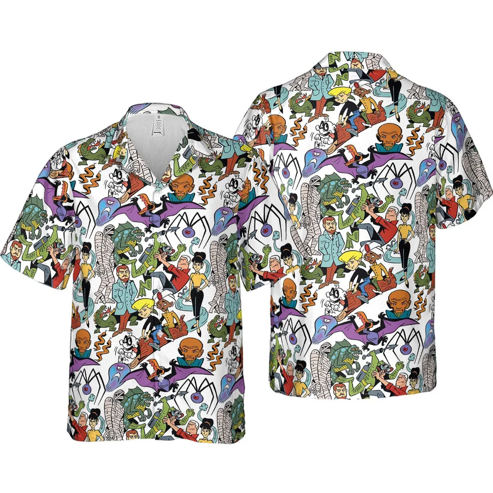 The Adventures Jonny Quest Hawaiian Shirt - 4